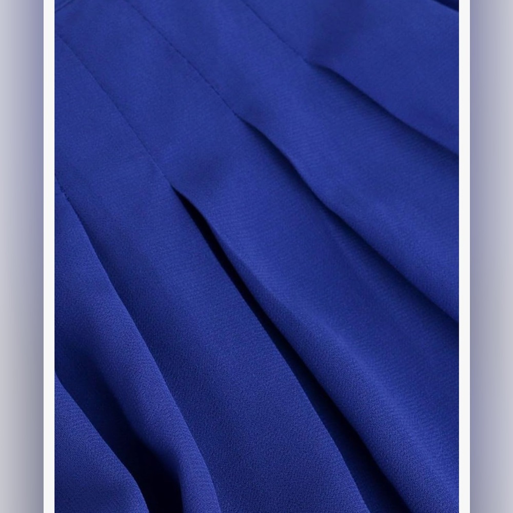 Cyanstyle Pleated‎ Chiffon Cami Top – NWT – Size L - Picture 3 of 12